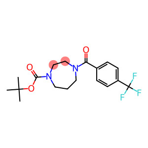 tert-butyl 4-[4-(trifluoromethyl)benzoyl]-1,4-diazepane-1-carboxylate