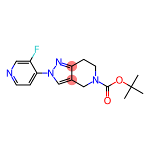 TERT-BUTYL 2-(3-FLUOROPYRIDIN-4-YL)-2,4,6,7-TETRAHYDRO-5H-PYRAZOLO[4,3-C]PYRIDINE-5-CARBOXYLATE