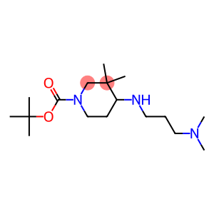 TERT-BUTYL 4-{[3-(DIMETHYLAMINO)PROPYL]AMINO}-3,3-DIMETHYLPIPERIDINE-1-CARBOXYLATE
