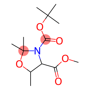 3-tert-butyl 4-methyl 2,2,5-trimethyl-1,3-oxazolidine-3,4-dicarboxylate