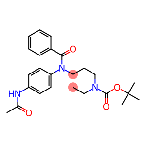 tert-butyl 4-[4-(acetylamino)(benzoyl)anilino]tetrahydro-1(2H)-pyridinecarboxylate