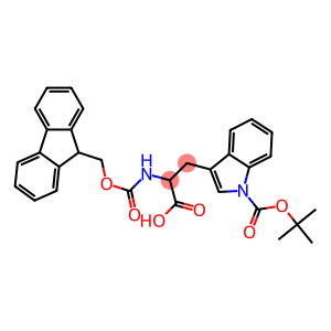 3-[1-(tert-butoxycarbonyl)-1H-indol-3-yl]-2-{[(9H-fluoren-9-ylmethoxy)carbonyl]amino}propanoic acid