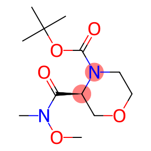 tert-butyl 3-(S)-[methoxy(methyl)carbamoyl]morpholine-4-carboxylate