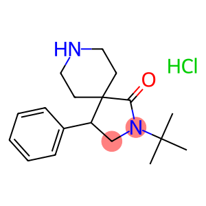 2-TERT-BUTYL-4-PHENYL-2,8-DIAZASPIRO[4.5]DECAN-1-ONE HYDROCHLORIDE