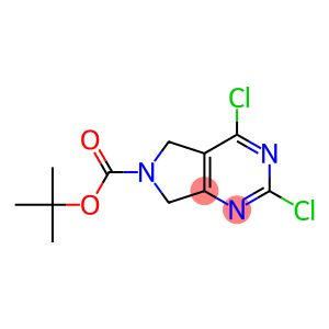 tert-butyl 2,4-dichloro-5,7-dihydro-6H-pyrrolo[3,4-d]pyrimidine-6-carboxylate