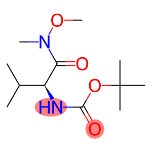 tert-butyl {(1S)-1-[methoxy(methyl)carbamoyl]-2-methylpropyl}carbamate