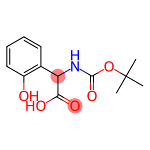 [(tert-butoxycarbonyl)amino](2-hydroxyphenyl)acetic acid
