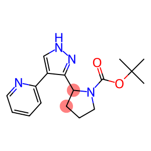 tert-butyl 2-(4-pyridin-2-yl-1H-pyrazol-3-yl)pyrrolidine-1-carboxylate