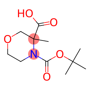 4-tert-butyl 3-methyl morpholine-3,4-dicarboxylate