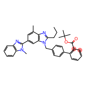 Tert-Butyl-4'-[[2-N-Propyl-4-Methyl-6-(1-Methylbenzimidazol-2-Yl)-Benzimidazol-1-Yl]-Methyl]-Biphenyl-2-Carboxylate