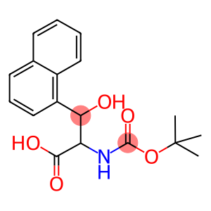 2-TERT-BUTOXYCARBONYLAMINO-3-HYDROXY-3-NAPHTHALEN-1-YL-PROPIONIC ACID