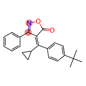 4-[[4-(tert-butyl)phenyl](cyclopropyl)methylidene]-3-phenyl-4,5-dihydroisoxazol-5-one