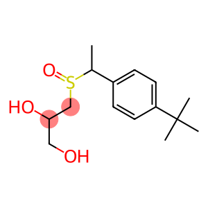 3-({1-[4-(tert-butyl)phenyl]ethyl}sulfinyl)-1,2-propanediol