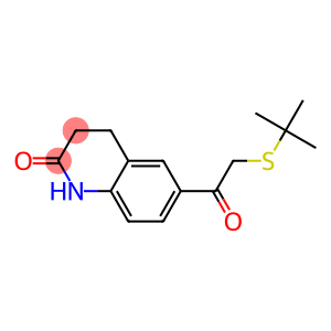 6-[2-(tert-butylthio)acetyl]-1,2,3,4-tetrahydroquinolin-2-one