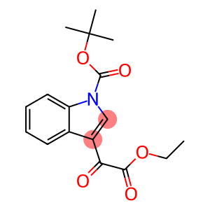 TERT-BUTYL 3-[ETHOXY(OXO)ACETYL]-1H-INDOLE-1-CARBOXYLATE