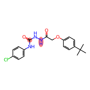 2-{2-[4-(tert-butyl)phenoxy]acetyl}-N-(4-chlorophenyl)-1-hydrazinecarboxamide