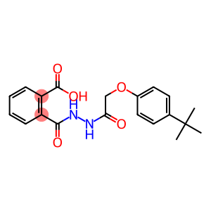 2-[(2-{2-[4-(tert-butyl)phenoxy]acetyl}hydrazino)carbonyl]benzoic acid