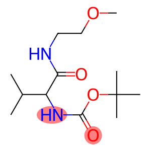 tert-butyl 1-{[(2-methoxyethyl)amino]carbonyl}-2-methylpropylcarbamate