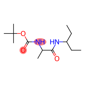 tert-butyl 2-[(1-ethylpropyl)amino]-1-methyl-2-oxoethylcarbamate