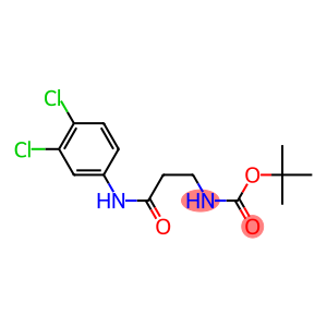 tert-butyl N-{2-[(3,4-dichlorophenyl)carbamoyl]ethyl}carbamate