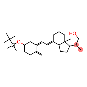 2-(4-{2-[5-(tert-Butyl-dimethyl-silanyloxy)-2-methylene-cyclohexylidene]-ethylidene}-7a-methyl-octahydro-inden-1-yl)-propan-1-ol