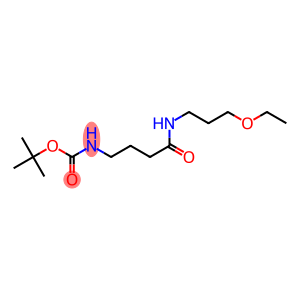 tert-butyl 4-[(3-ethoxypropyl)amino]-4-oxobutylcarbamate