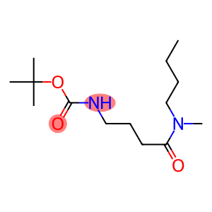 tert-butyl 4-[butyl(methyl)amino]-4-oxobutylcarbamate