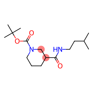 tert-butyl 3-[(3-methylbutyl)carbamoyl]piperidine-1-carboxylate