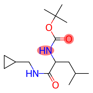 tert-butyl 1-{[(cyclopropylmethyl)amino]carbonyl}-3-methylbutylcarbamate