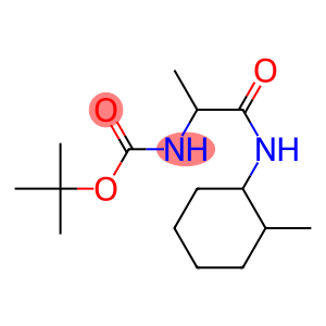 tert-butyl 1-methyl-2-[(2-methylcyclohexyl)amino]-2-oxoethylcarbamate