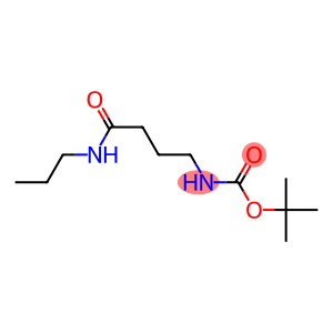 tert-butyl 4-oxo-4-(propylamino)butylcarbamate