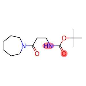 tert-butyl 3-azepan-1-yl-3-oxopropylcarbamate