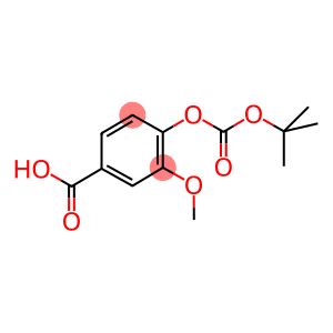 4-TERT-BUTOXYCARBONYLOXY-3-METHOXY-BENZOIC ACID