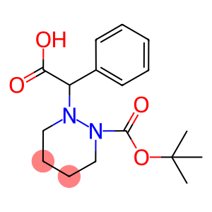 [2-(tert-Butoxycarbonyl)tetrahydro-1(2H)-pyridazinyl]-2-phenylacetic acid