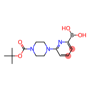 6-(4-(TERT-BUTOXYCARBONYL)PIPERAZIN-1-YL)PYRIDIN-2-YL-2-BORONIC ACID