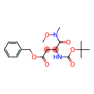 3-TERT-BUTOXYCARBONYLAMINO-N-METHOXY-N-METHYL-SUCCINAMIC ACID BENZYL ESTER