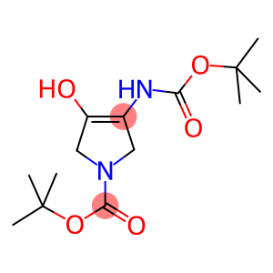 3-TERT-BUTOXYCARBONYLAMINO-4-HYDROXY-2,5-DIHYDRO-PYRROLE-1-CARBOXYLIC ACID TERT-BUTYL ESTER