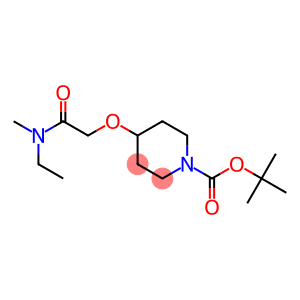 TERT-BUTYL 4-2-[ETHYL(METHYL)AMINO]-2-OXOETHOXYPYPERIDINE-1-CARBOXYLATE