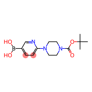 4-TERT-BUTOXYCARBONYL-PIPERAZINYL-PYRIDINE-5-BORONIC ACID