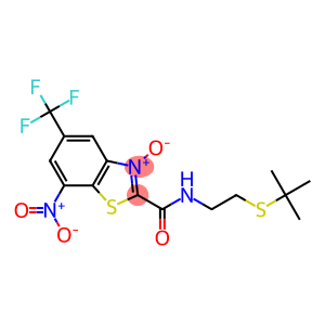 2-({[2-(TERT-BUTYLTHIO)ETHYL]AMINO}CARBONYL)-7-NITRO-5-(TRIFLUOROMETHYL)-1, 3-BENZOTHIAZOL-3-IUM-3-OLATE