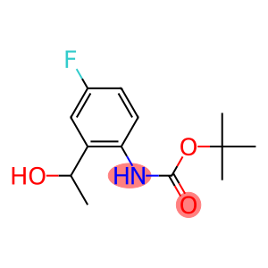 TERT-BUTYL 4-FLUORO-2-(1-HYDROXYETHYL)PHENYLCARBAMAT