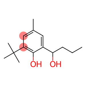 2-tert-Butyl-6-(1-hydroxybutyl)-4-methylphenol