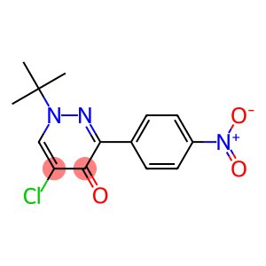 1-(tert-Butyl)-5-chloro-3-(p-nitrophenyl)-pyridazin-4(1H)-one