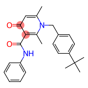 1-(4-tert-Butylbenzyl)-1,4-dihydro-2,6-dimethyl-N-phenyl-4-oxopyridine-3-carboxamide