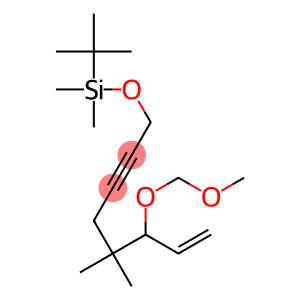 1-[(tert-Butyldimethylsilyl)oxy]-5,5-dimethyl-6-(methoxymethoxy)-7-octen-2-yne