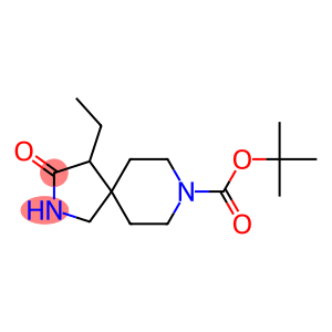 tert-butyl 4-ethyl-3-oxo-2,8-diazaspiro[4.5]decane-8-carboxylate