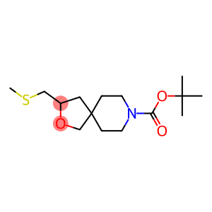 tert-butyl 3-(MethylthioMethyl)-2-oxa-8-azaspiro[4.5]decane-8-carboxylate