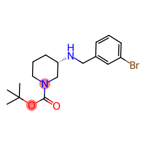 (3S)-3-[(3-Bromobenzyl)amino]piperidine, N1-BOC protected