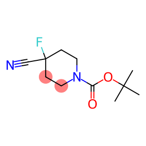 tert-butyl 4-cyano-4-fluoropiperidine-1-carboxylate