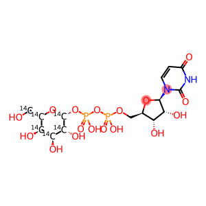 URIDINE DIPHOSPHATE GALACTOSE, [GALACTOSE-14C(U)]